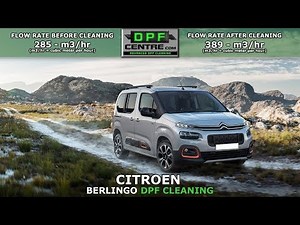 Citroen Berlingo 1.6 HDI DPF Cleaning