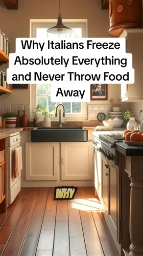 Why Italians Freeze Absolutely Everything and Never Throw Food Away Italian freezer habits, Italian American leftovers, Italian family food traditions, Italian chest freezer, Nonna kitchen rules, Italian immigrant survival mindset, braciole leftovers, Italian American garage freezer, old school Italian households, waste nothing culture #ItalianAmerican #GrowingUpItalian #Nonna #ItalianFamily #OldSchoolItalian Why do Italians freeze absolutely everything? In Italian and Italian American household