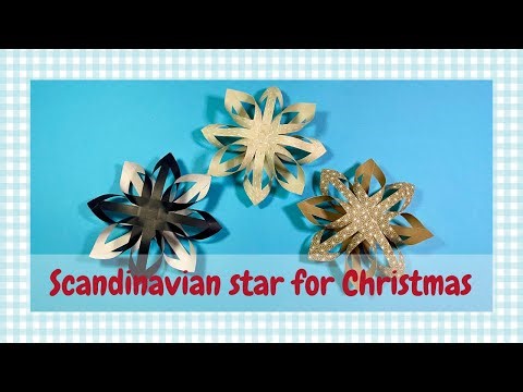 Scandinavian star for Christmas - elevate your decoration