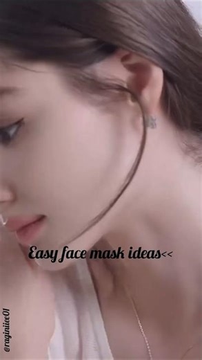 Easy face mask ideas✨#shorts#aesthetic#yt#kbeauty#fyp#ytshorts#viral#trending#beauty#glowup#facemask
