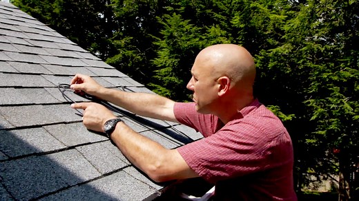 How to Install Ice-Melting Roof Cables