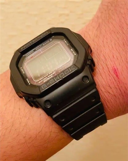 Casio G-Shock GW-M5610BC 44mm Tough Solar #casio #gshock #affordablewatches #watch