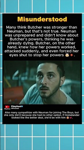 In The Boys S4 (2024), Butcher vs Neuman was Misunderstood💥.