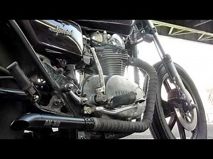 XS650 ターンアウトマフラー