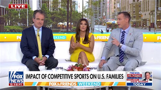 1.1M views · 4.4K reactions | Weekend tournaments, long drives, missed family time… how far is too far for kids’ competitive sports? | Fox & Friends | Facebook