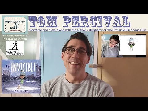 ‘The Invisible’ reading and draw-along with author Tom Percival (for ages 3+)