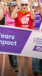 For 40 years, Relay For Life hasn’t given up the fight – we’re still here and committed. Walk for another year of impact. | American Cancer Society Relay For Life
