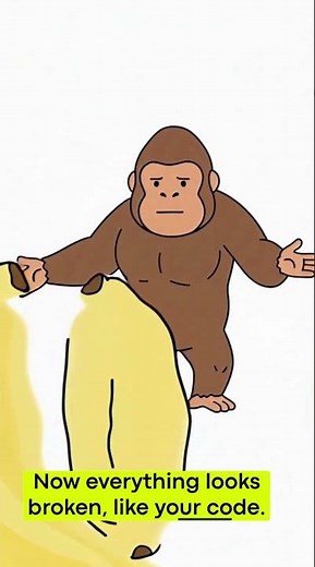 Arrays Explained Using Bananas 🍌 (So Easy!) #shorts #array