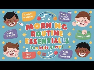 Morning Routine Song: Engage Kids with a Fun Rhyme| Kids Daily Rhymes
