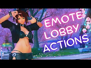 [PSO2 NGS] 937: Vocal Performance 14 Emote Lobby Action 937「Voパフォーマンス14」