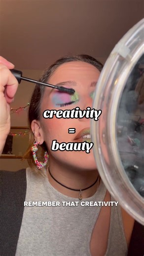 the beauty IS the creativity itself. not to mention the person inspired