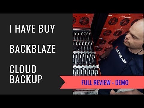 Backblaze Cloud Backup Full Review | Get Free Trial | The best cloud backup service.