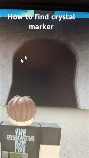 How to find crystal marker