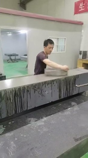 How to lapping precision granite?