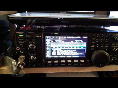 ICOM IC 7600 firmware update V2 2015