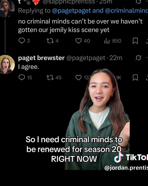 Criminal Minds Season 20 Renewal Request