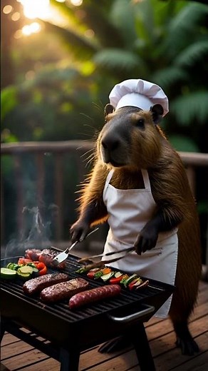 Can a Capybara Cook the Perfect BBQ?