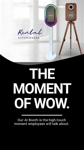 Not your average Photo Booth. Tap in, transform, and get a share-ready AI Portrait in seconds. Book the AI Transformation Experience for your next event. #ai #legacybooth #luxebooth #photobooth #experiences | Photo Booths Inc