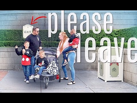 We got kicked out of Disneyland (& here's WHY)