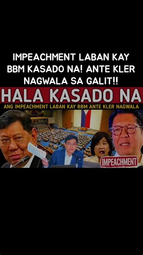 Impeachment laban kay BBM: Mukhang Kasado na!
