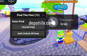 Roblox Find The Pets [72] Script Oto Bulma, Kilitsiz Hilesi İndir