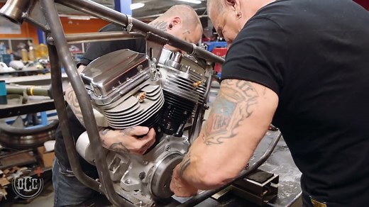 OCC and EOD Chopper. The next part, number?? #EOD #OCC #Choppers #AmericanMade #USMilitary #Proud #Custom #Motorcycle￼￼