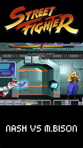 29K views · 529 reactions | NASH VS M.BISON ! #StreetFighterII #streetfighter #Nash #mbison | Flash Back Games | Facebook