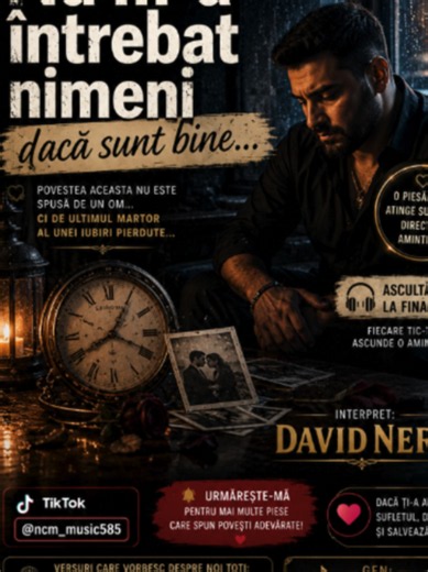 Nu m-a întrebat nimeni dacă sunt bine - piesă manele