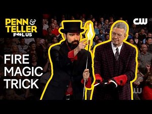 Magician Performs Fire Rope Magic Tricks | Penn & Teller: Fool Us | The CW