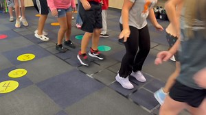 57K views · 686 reactions | We tried Double Dutch Bus a new way… on the circle rug!  We didn’t have it all figured out. We didn’t get it right the first time. We’re didn’t argue with each other. We’re a team. And we are good! The music is Celebrate by Pitbull from Penguins of Madagascar. 127 BPM | Kristin Lukow - Elementary Music Education | Facebook