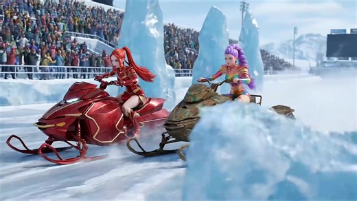 Rainbow Family vs Ruby Family: RUMI's Snowmobile Championship