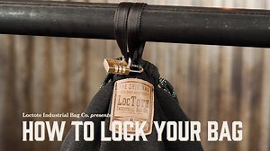 1K views · 14 reactions | Locking a Loctote bag is simple and elegant. A quick step-by-step guide on how to lock your bag. #livemoreworryless | Loctote Industrial Bag Co. | Facebook