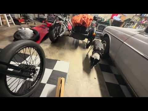 IT'S ALMOST BIKE SEASON & WE'RE SELLING A GREAT BIKE ON BRING A TRAILER, A CUSTOM HARLEY BOBBER