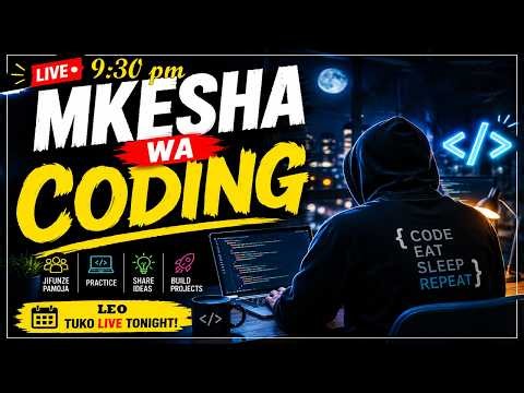 Kuanzia saa tatu na nusu usiku wa leo| Coding Workspace Setup, Jupyter na Qt UI Designer!