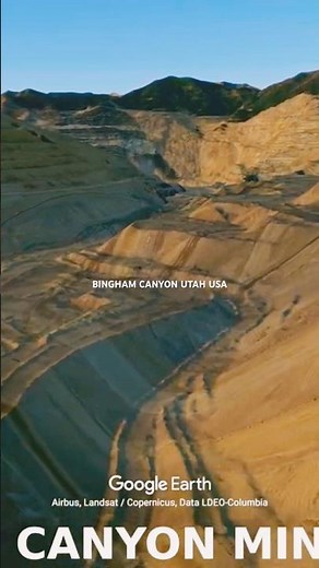 The World’s Largest Open Pit – Bingham Canyon Mine Utah USA