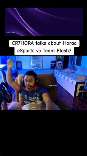 CR7HORA talks about Horaa eSports vs Team Flash? #cr7horaa #viral #unikhoraa #horaafamily🔥 #horaaesports @Cr7horaa