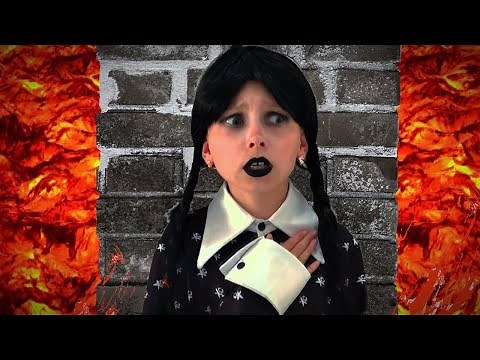 Wednesday Addams and Alice - The Floor Is Lava and other stories for kids