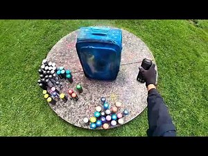 I Customized A Bag Exploding Spray Paint