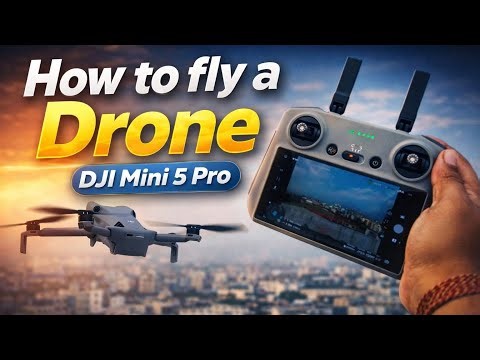How to fly drone for begineers || Learn drone fly in 5min