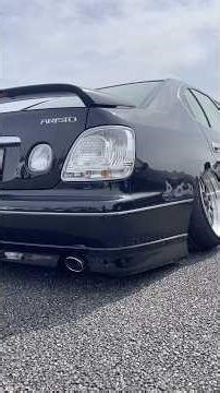 The clear taillights really enhance its coolness! It was my favorite Aristo 😎 #toyota #vipcar #vi...