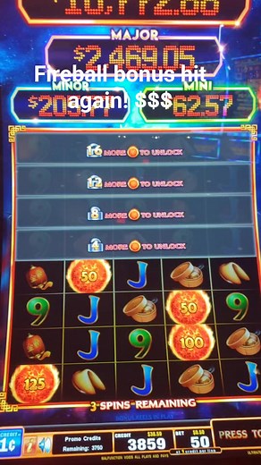 Fireball bonus hit again $$$ #slots #casino #turfwaypark #slotgame | Waverly House