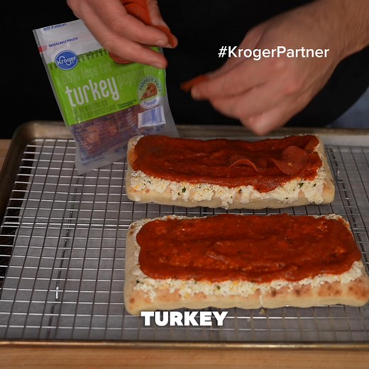 #AD #KrogerPartner Make this delicious, easy last-minute Garlic Cheesy Bread Pizza with @Krogerco using quality and affordable ingredients! Shop #KrogerBrand exclusively at your local #Kroger family of stores. | Kroger