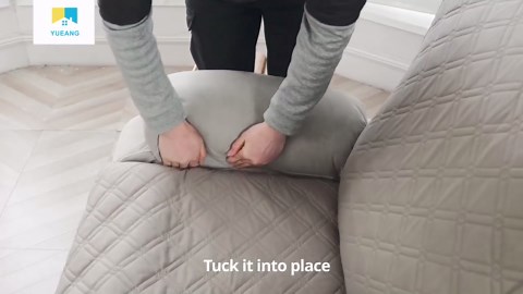 23.6'' Recliner Chair Covers 100% Waterproof Recliner Cover,Non-Slip Recliner Chair Cover Sofa Slipcover,Washable Couch with Elastic Straps Protector for Kids, Dogs, Pets Chocolate