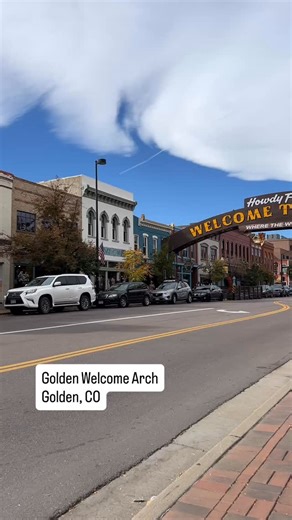 The Golden Welcome Arch spans Washington Avenue in downtown Golden, Colorado. It was built in 1949 to greet visitors and celebrate the town’s western heritage. Originally reading “Where the West Remains,” the slogan was later changed to “Where the West Lives.” The arch quickly became Golden’s most recognizable landmark and was added to the Colorado State Register of Historic Properties in 2000. #welcometogolden #goldenarch #golden #colorado #wherethewestlives | Colorado Business Finder
