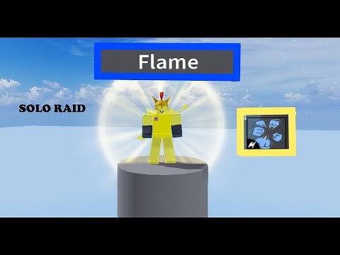 Blox Fruits | Solo Flame Raid With Buddha Fruit (Easiest Raid)