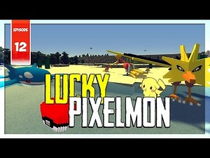 LUCKY PIXELMON : 4 LÉGENDAIRES ! | Ep.12 - Minecraft Moddé Pokemon