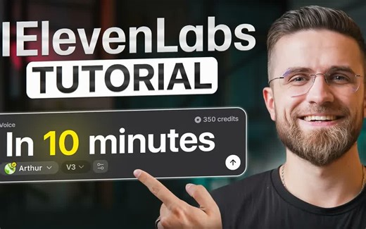 如何使用ElevenLabs创建超逼真AI语音【双语】