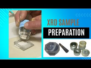 How to Prepare Sample for XRD Step By Step | XRD Sample Preparation | XRD Sample Preparation In MRL