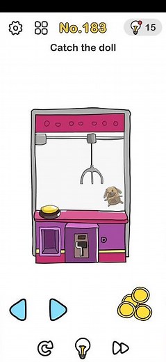 Brain Out Level 183 | Catch the doll | Brain Out Game Solution Level 183