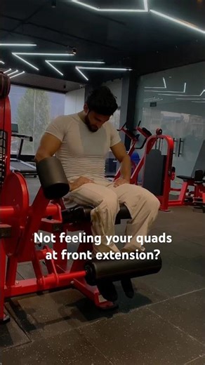 How to do leg extension properly | Subscribe for more fitness videos.